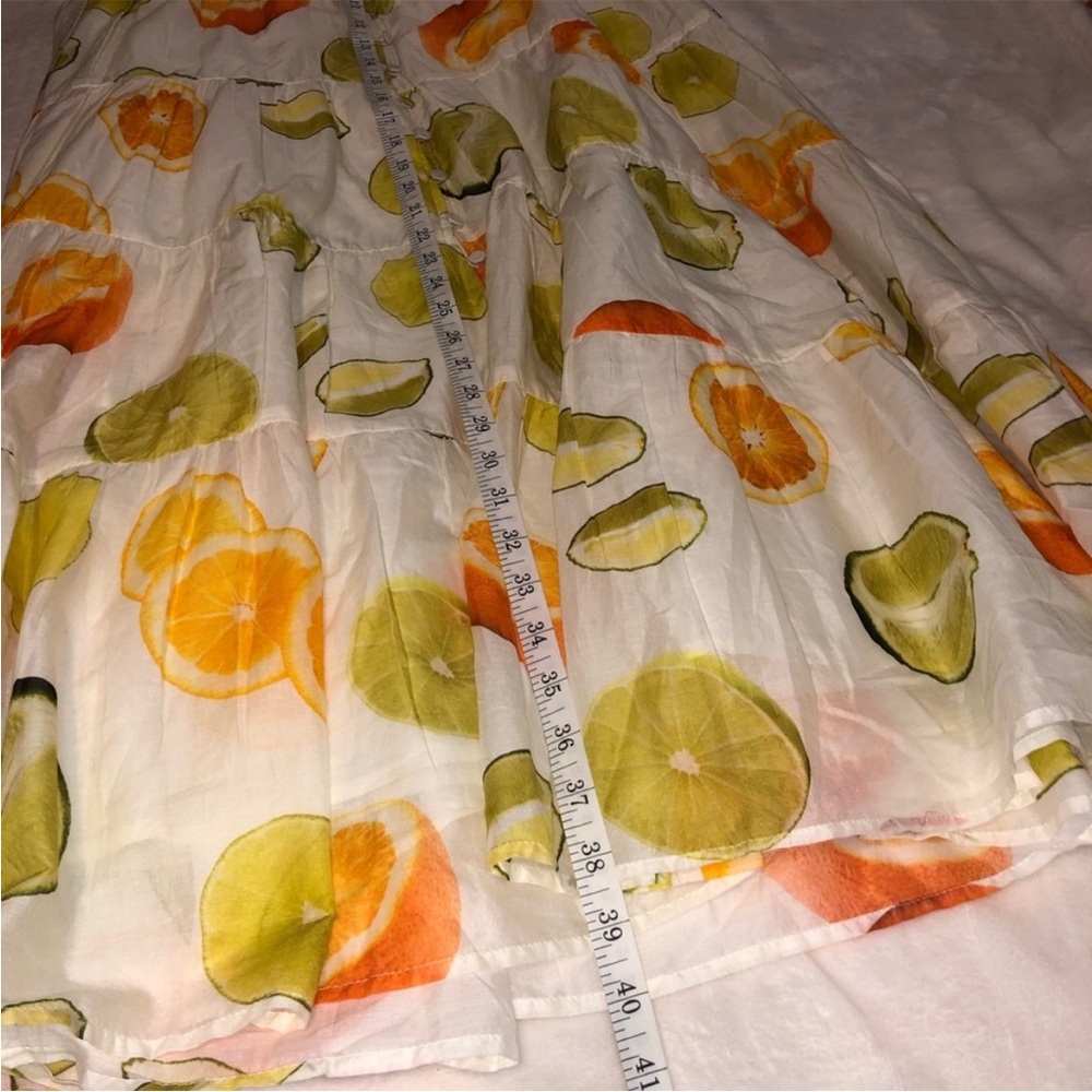 J Crew citrus tiered dress Edie Parker S - Picture 9 of 14